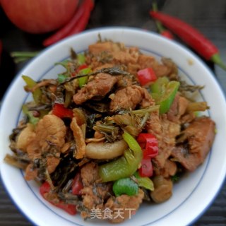 外婆菜烧肉丁步骤19