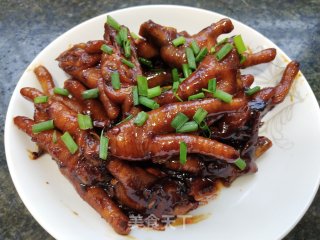 酱烧鸡爪步骤9