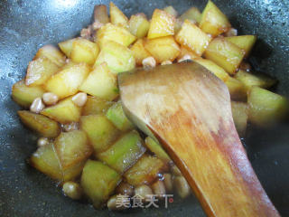 花生米烧冬瓜步骤9