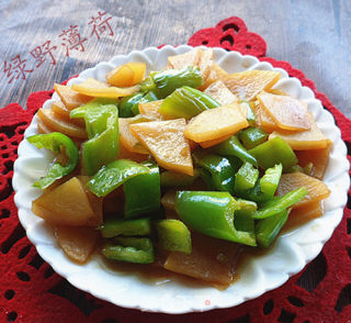 家常小炒——尖椒炒土豆片步骤9