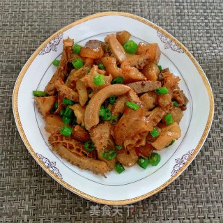 线椒炒牛杂步骤11