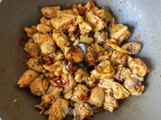 莴笋土豆炖鸡腿步骤14