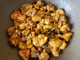 莴笋土豆炖鸡腿步骤15