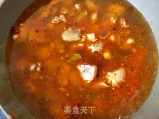 莴笋土豆炖鸡腿步骤16