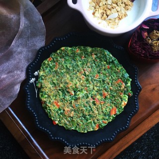 红椒韭菜鸡蛋饼步骤9
