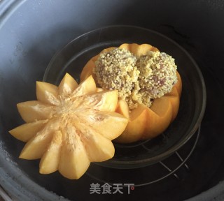 肉丸南瓜盅步骤10