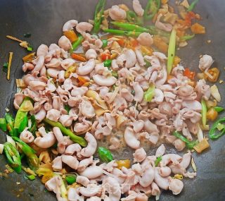 小炒花肠步骤13