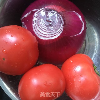 番茄牛腩盖饭步骤2