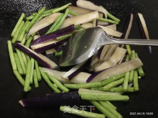 干焖茄子豆角步骤4