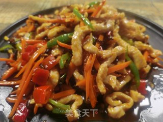 简单滴鱼香肉丝步骤10