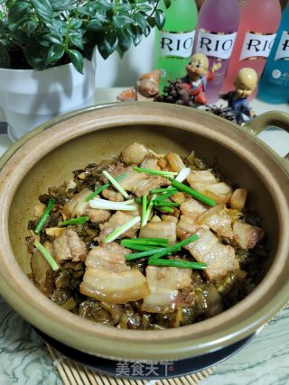 五花肉春笋酸菜煲步骤12