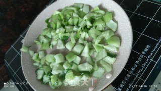青菜煎蛋步骤1
