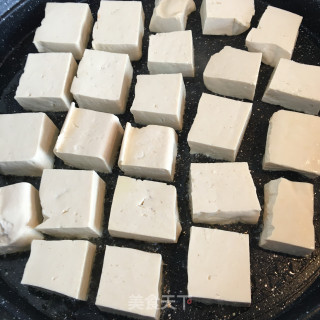 鸡蛋香煎豆腐步骤5