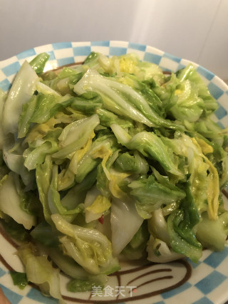 酸辣包心菜步骤4