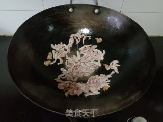 黄豆芽炒肉丝步骤2