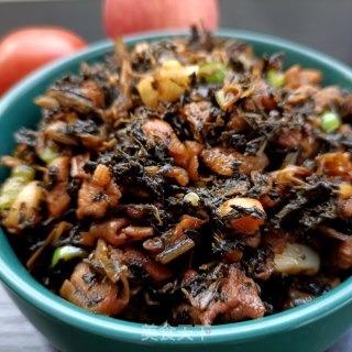 猪肉炒外婆菜步骤26
