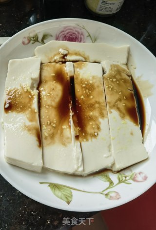 油蛤蒸豆腐步骤1