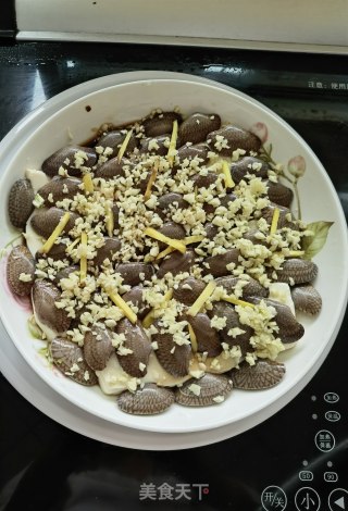 油蛤蒸豆腐步骤3