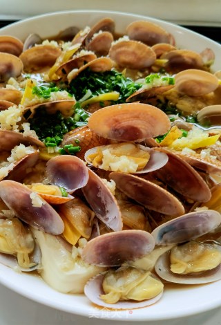 油蛤蒸豆腐步骤6