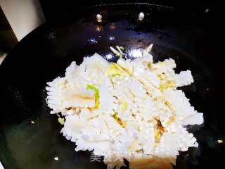 爆炒鱿鱼花步骤4