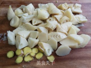 排骨炖春笋步骤5