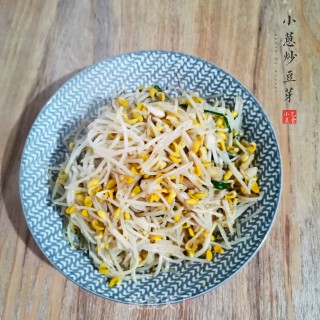 小葱炒豆芽步骤6