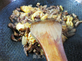 肉丝炒鸡蛋步骤10