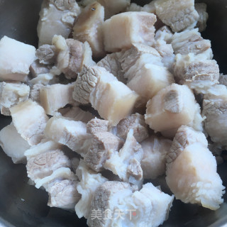 红烧肉炖春笋步骤5