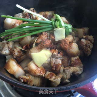 红烧肉炖春笋步骤8