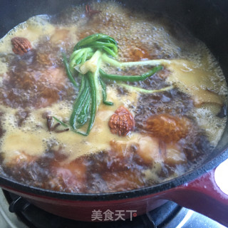 红烧肉炖春笋步骤9