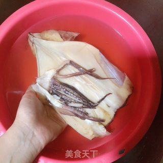 鱿鱼粉丝步骤2