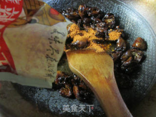 孜然鸡心步骤8