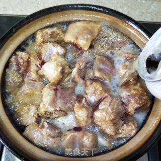 蒜子焗排骨步骤8
