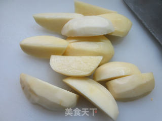 兰花豆腐干烧土豆步骤3