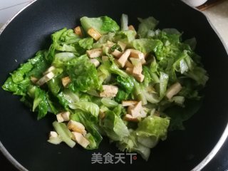 生菜烧豆腐步骤5