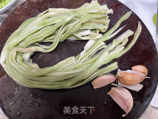 香油贡菜步骤1