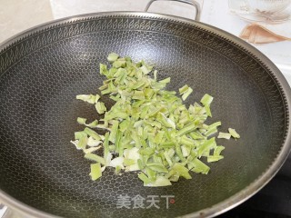 香油贡菜步骤4
