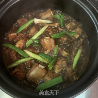 干豆角焖排骨步骤12