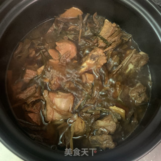 干豆角焖排骨步骤11