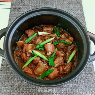 干豆角焖排骨步骤14