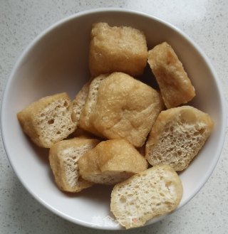 鸡肉丸烧豆腐泡步骤6
