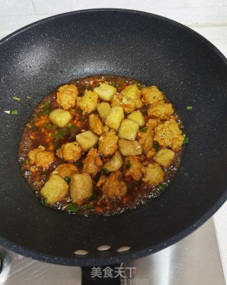 鸡肉丸烧豆腐泡步骤10