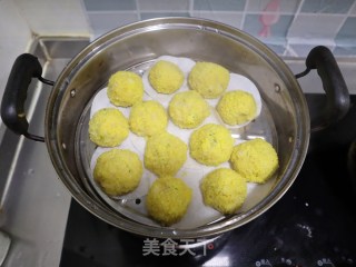 小米新吃法❗️蒸山药小米肉丸子❗️健脾胃助消化，老少皆宜❤️步骤10