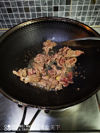 凉瓜牛肉步骤2