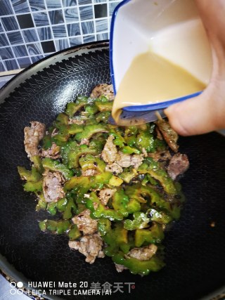 凉瓜牛肉步骤6
