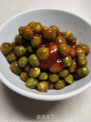 茄汁豌豆步骤7