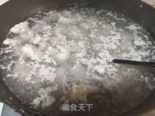 鸡肉烧白菜梗步骤2