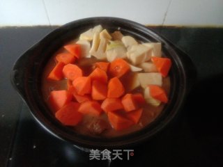 春笋胡萝卜烧肉步骤9