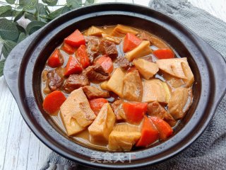 春笋胡萝卜烧肉步骤11