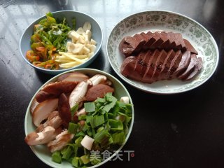 香菇猪血步骤1